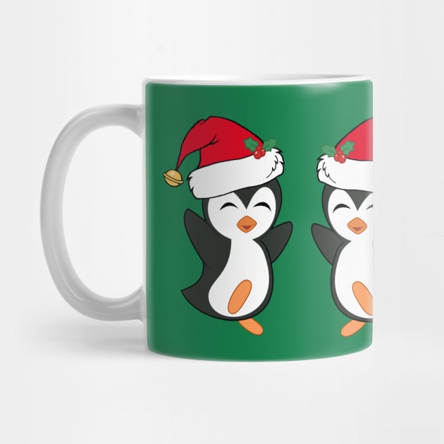 Cute Christmas Penguins by epiclovedesigns